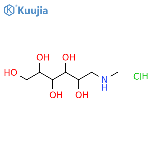 N-Methyl-D-glucamine Hydrochloride structure