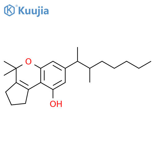 4,4-dimethyl-7-(3-methyloctan-2-yl)-1,2,3,4-tetrahydrocyclopenta[c]chromen-9-ol structure