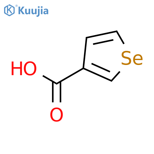 Selenophene-3-carboxylic acid structure