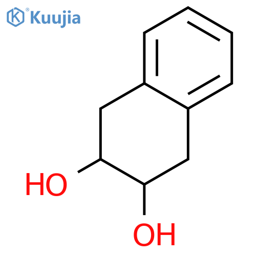 (2R,3S)-1,2,3,4-tetrahydronaphthalene-2,3-diol structure