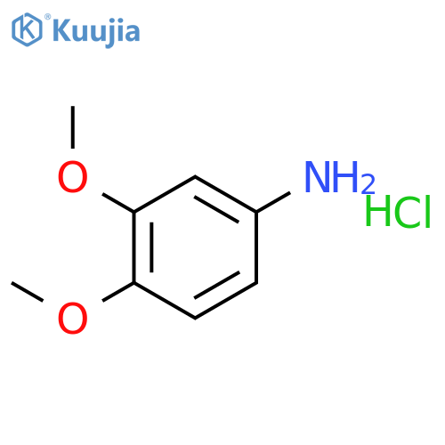 3,4-Dimethoxy anilineHydrochloride structure
