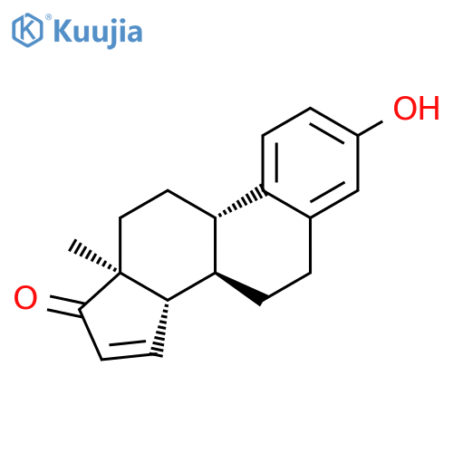 Estra-1,3,5(10),15-tetraen-17-one, 3-hydroxy- structure