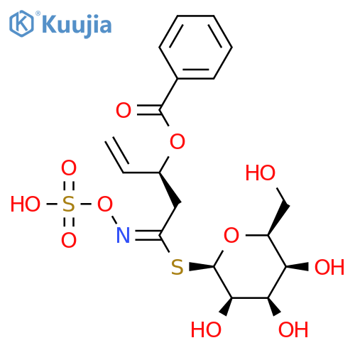 2-Benzoyloxy-3-butenyl glucosinolate structure