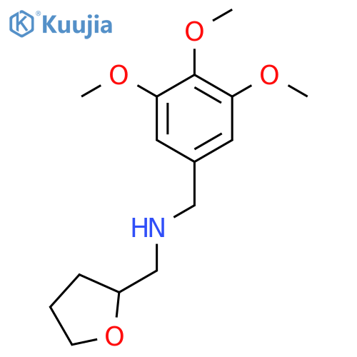 (Oxolan-2-ylmethyl)(3,4,5-trimethoxyphenyl)methylamine structure