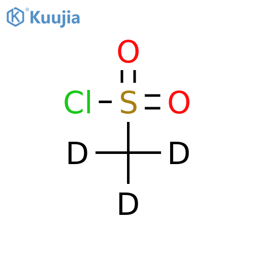 Methanesulfonyl Chloride-d3 structure
