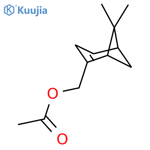 Bicyclo[3.1.1]hept-2-ene-2-methanol,6,6-dimethyl-, 2-acetate structure