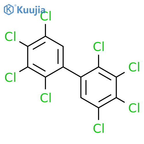 2,2',3,3',4,4',5,5'-Octachlorobiphenyl structure