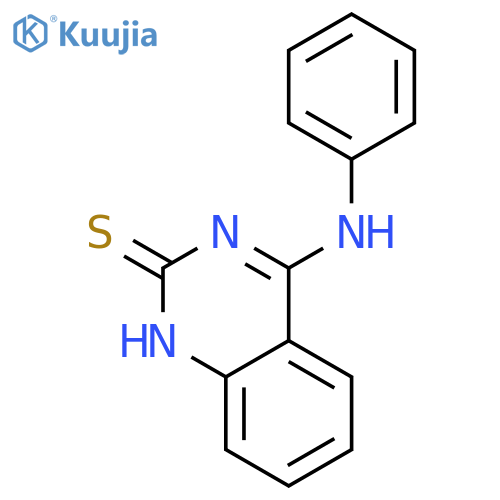 4-(phenylamino)-1,2-dihydroquinazoline-2-thione structure