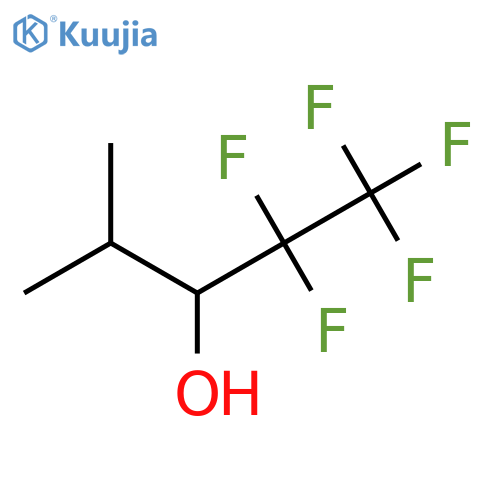 3-Pentanol, 1,1,1,2,2-pentafluoro-4-methyl- structure