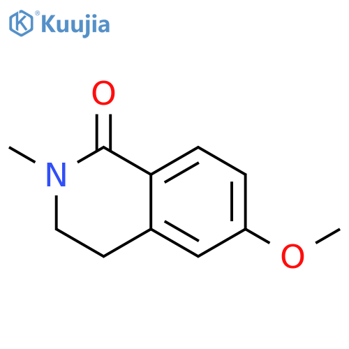 6-methoxy-2-methyl-3,4-dihydroisoquinolin-1(2H)-one structure