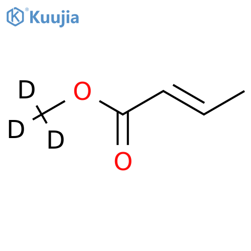 (E)-Crotonic Acid Methyl-d3 Ester structure
