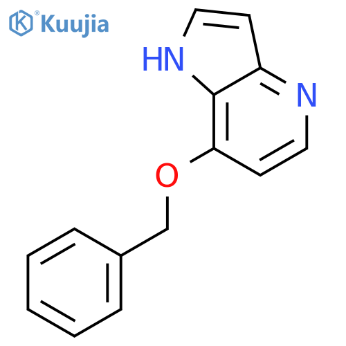 7-(Benzyloxy)-1H-pyrrolo[3,2-b]pyridine structure