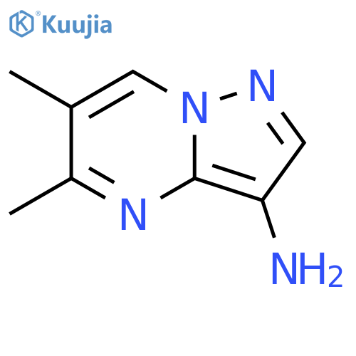 5,6-dimethylpyrazolo[1,5-a]pyrimidin-3-amine
dihydrochloride structure