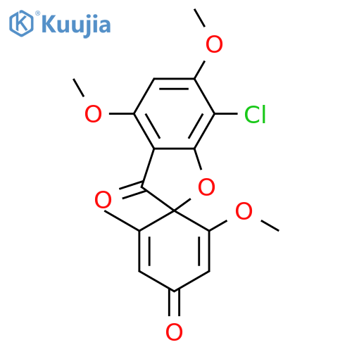 (-)-Dehydro Griseofulvin structure