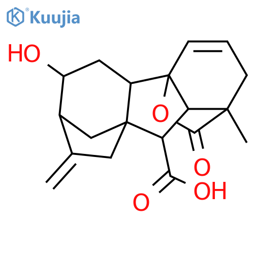 Gibberellin A9; 12β-Hydroxy, 1,2-didehydro structure