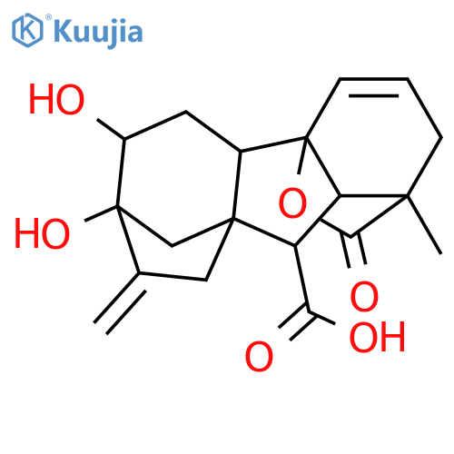Gibberellin A20; 12α-Hydroxy, 1,2-didehydro structure