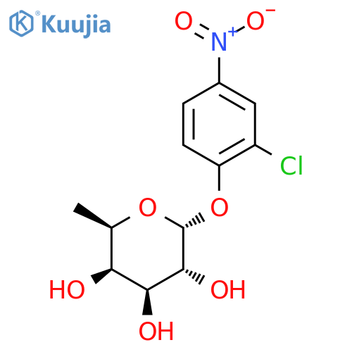 2-Chloro-4-nitrophenyl a-D-fucopyranoside structure