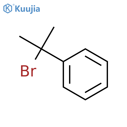 (2-bromopropan-2-yl)benzene structure