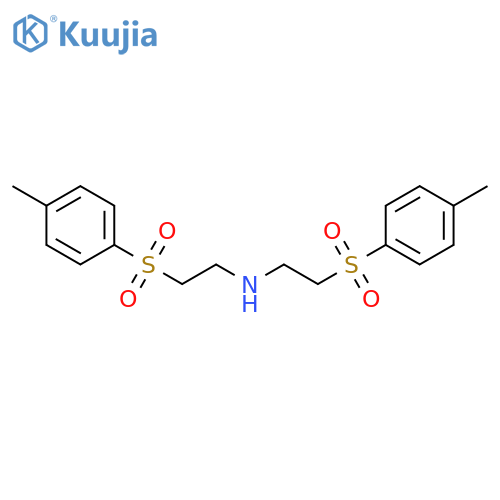Ethanamine,2-[(4-methylphenyl)sulfonyl]-N-[2-[(4-methylphenyl)sulfonyl]ethyl]- structure