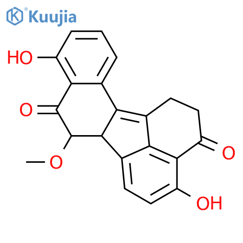 1,2,7,8-Tetrahydro-4,7,8,9-tetrahydroxybenzo[j]fluoranthen-3(6bH)-one; (6bR,7S,8R)-form, 8-Ketone, 7-Me ether structure