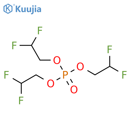 Tris(2,2-difluoroethyl) Phosphate structure
