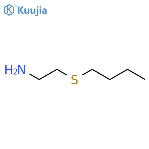 Ethanamine, 2-(butylthio)- structure