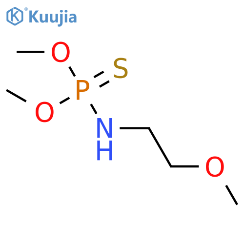 N-dimethoxyphosphinothioyl-2-methoxyethanamine structure