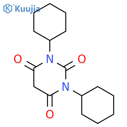 N,N'-Dicyclohexylbarbituric Acid structure
