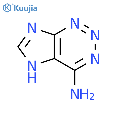 3-(alpha-D-arabinofuranosyl)-3H-[1,2,3]triazolo[4,5-d]pyrimidin-7-amine structure