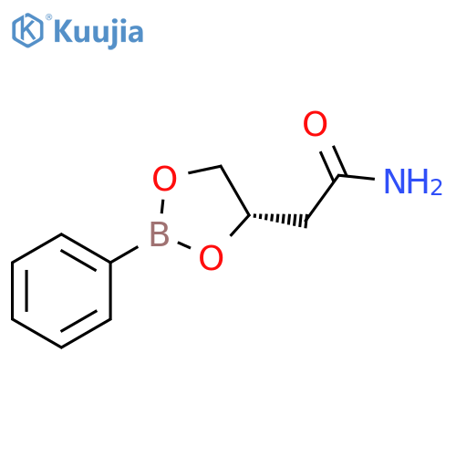 (4S)-2-Phenyl-1,3,2-dioxaborolane-4-acetamide structure