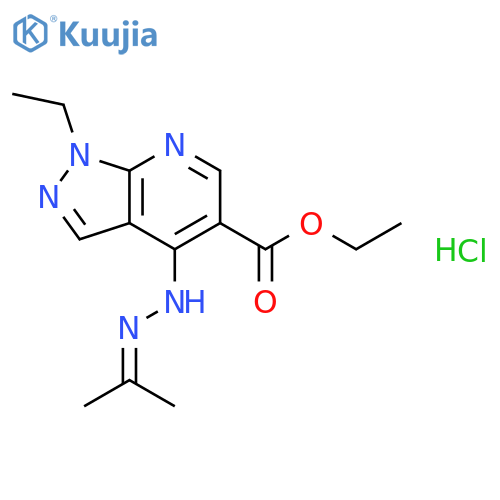 Etazolate Hydrochloride structure