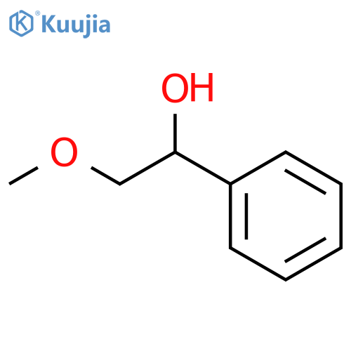 2-methoxy-1-phenylethan-1-ol structure