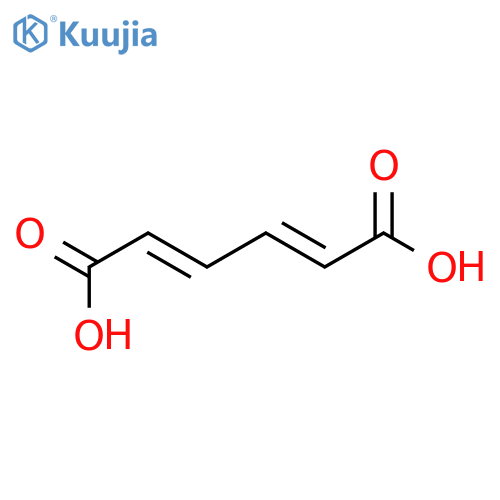 trans,trans-Muconic Acid structure