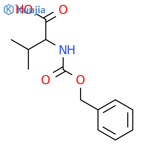 Z-DL-Val-OH structure