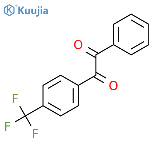 Ethanedione, phenyl[4-(trifluoromethyl)phenyl]- structure