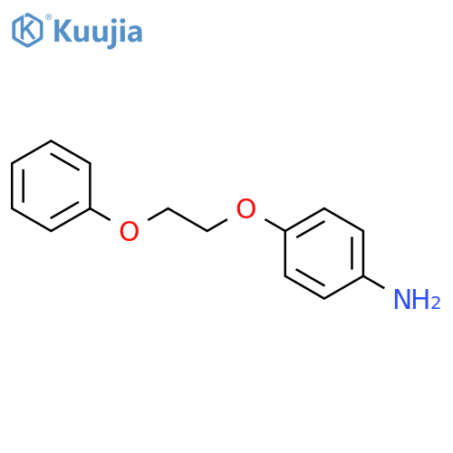 4-(2-Phenoxyethoxy)aniline structure
