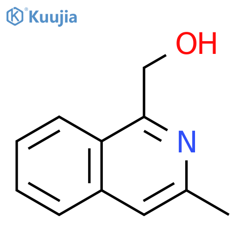 3-methyl-1-Isoquinolinemethanol structure
