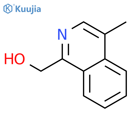 1-Isoquinolinemethanol, 4-methyl- structure