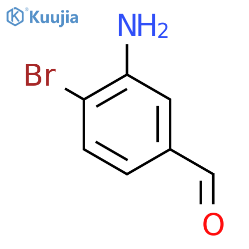 3-Amino-4-bromobenzaldehyde (Technical Grade) structure