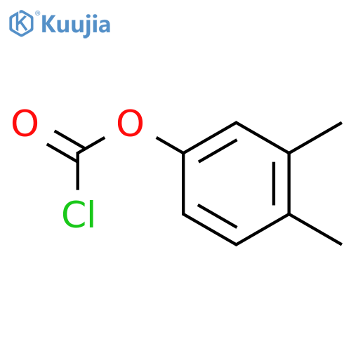 3,4-dimethylphenyl chloroformate structure