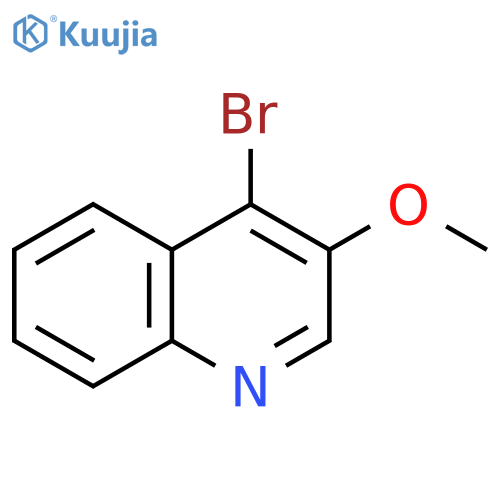 4--bromo--3--methoxyquinoline structure