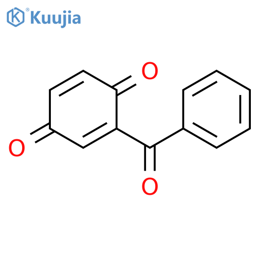 2,5-Cyclohexadiene-1,4-dione, 2-benzoyl- structure