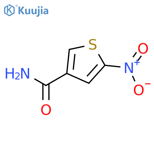 5-nitrothiophene-3-carboxamide structure