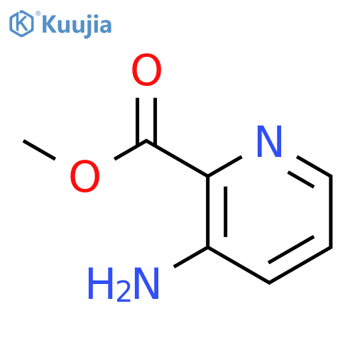 methyl 3-aminopyridine-2-carboxylate structure