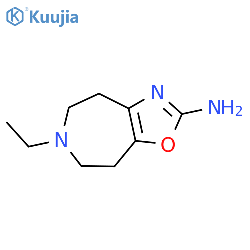 4H-Oxazolo[4,5-d]azepin-2-amine,6-ethyl-5,6,7,8-tetrahydro- structure