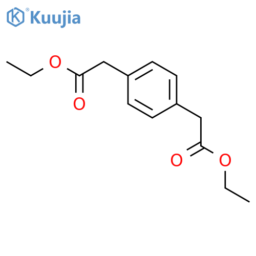 1,4-Phenylenediacetic Acid Diethyl Ester structure