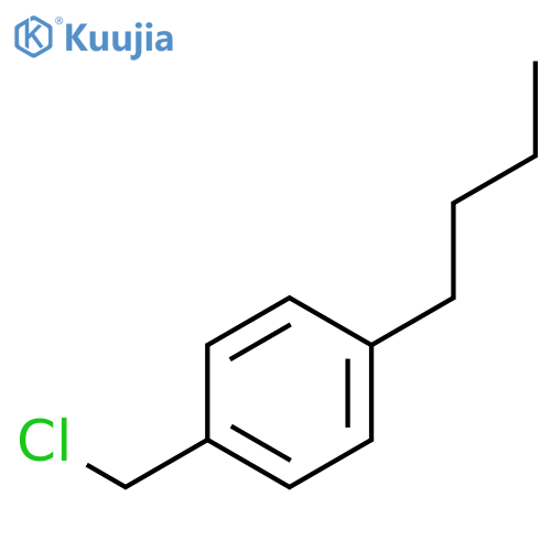 1-butyl-4-(chloromethyl)benzene structure