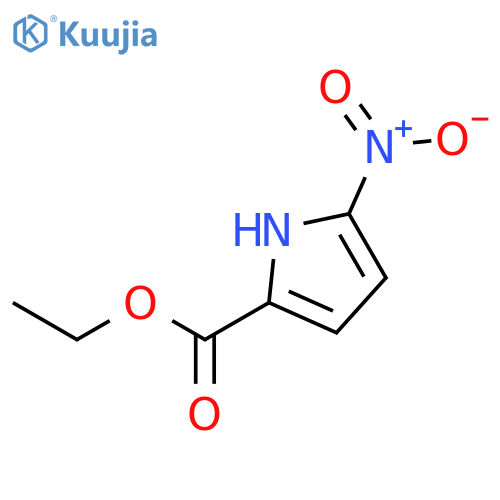 Ethyl 5-nitro-1H-pyrrole-2-carboxylate structure