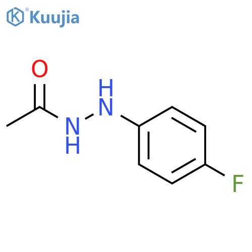 N'-(4-fluorophenyl)acetohydrazide structure