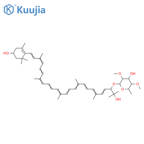 Myxol; 2'-O-(2,4-Di-O-methyl-α-L-fucopyranoside) structure